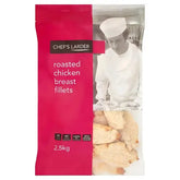 Chef's Larder Roasted Chicken Breast Fillets 2.5kg  Adomoo